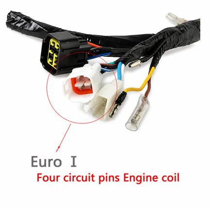 Wiring Harness Yamaha Ybr 125 Euro I Ii Complete Full Circuit Cable Assembly