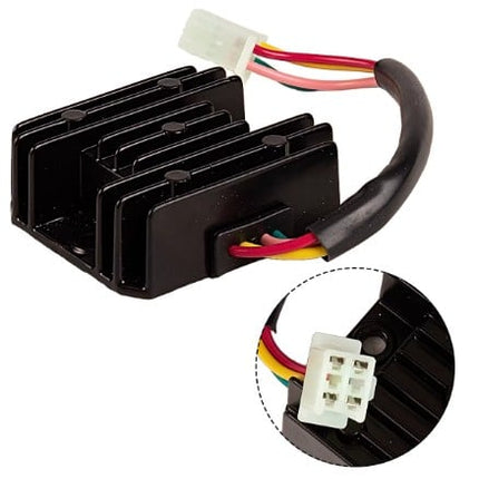 Voltage Regulator Rectifier GY6 50 150-250cc 4 Wire 4 Pin 12V Motorcycle Scooter Moped ATV