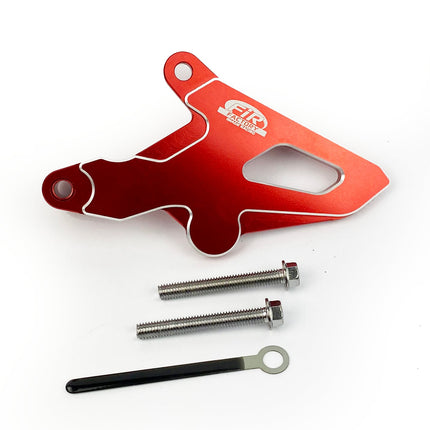 Front Sprocket Cover CRF 450 21-22, FIR AFSC-43, Red, Cnc Alloy