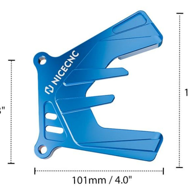 Front Sprocket Guard Blue Yamaha YZ250 2000-2023 YZ250X 5HC-17466-00-00