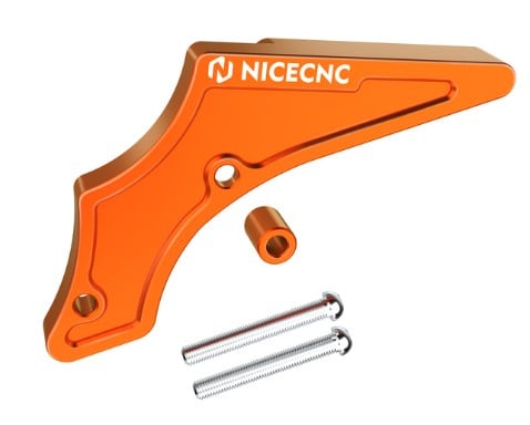 Case Saver 2T Orange Billet Aluminum 2017-2023 KTM Husqvarna Gasgas 250 300