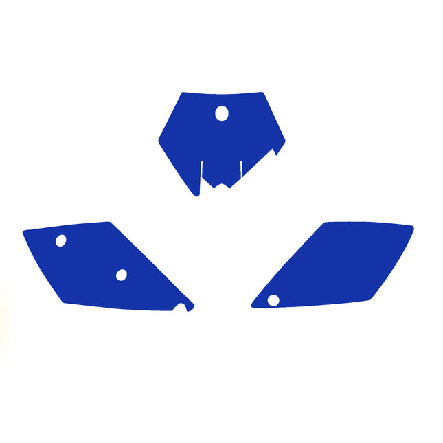 03-06 KTM200/250/450, Sx 125/525 04-06, Blue Backgrounds, Blackbird 3509/70