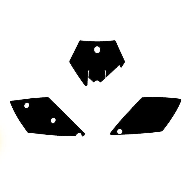 03-06 KTM200/250/450, Sx 125/525 04-06, Black Backgrounds, Blackbird 3509/20