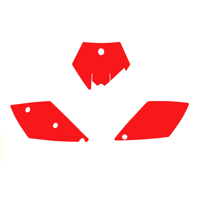 03-06 KTM200/250/450, Sx 125/525 04-06, Red Backgrounds, Blackbird 3509/60