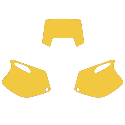 93-97 KTM Exc 2 Stroke Yellow Precut Backgrounds, Blackbird 3500/40
