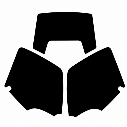 1998 KTM Exc 2 Stroke Black Precut Backgrounds, Blackbird 3505/20