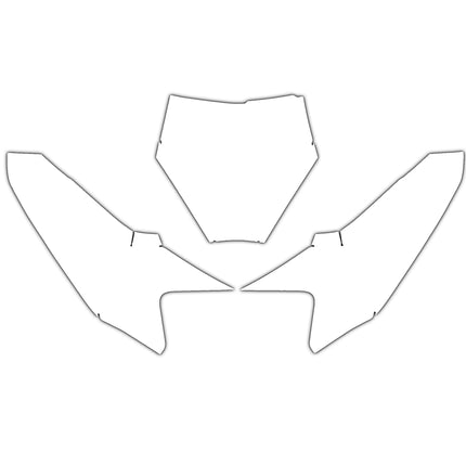 KTM Sx 50 24-25 White Backgrounds, Blackbird 3532/10