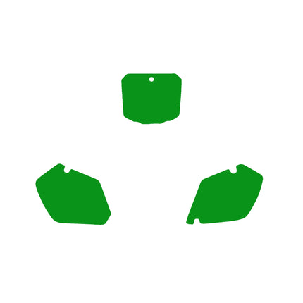 97-99 CR250, 98-99 CR125 Green, Pre-cut Motocross Background