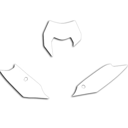 14-16 Exc KTM White Pre Cut Backgrounds, Blackbird 3522/10