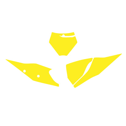 20-23 KTM Exc/excf Yellow Pre Cut Backgrounds, Blackbird 3529/40