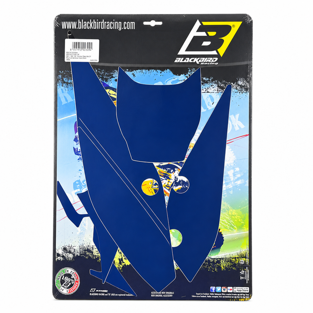 Beta Rr 2T/4T 2020 - 2024 Pre Cut, Blackbird 3B05/70 Blue, Number Board Backgrounds