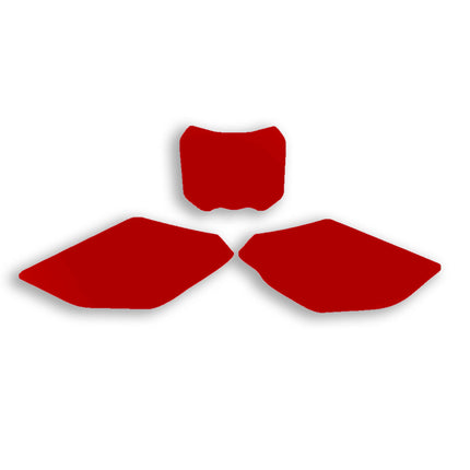 Tm 2-STROKE MX 2022-25 Pre Cuts, Blackbird 3819/60 Red, Number Board Backgrounds