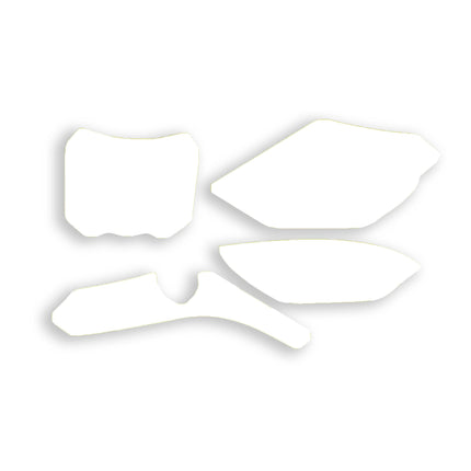 Tm 4-STROKE MX 450-530 2022-25 Pre Cuts, Blackbird 3818/10 White, Number Board Backgrounds