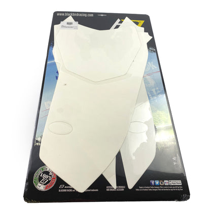 Fantic Xxf 450 2024-2025 Pre Cut Backgrounds, Blackbird 3F05/10 White Number Boards