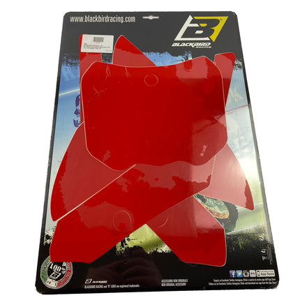 Tm MX 4-STROKE 250-300 2022-25 Pre Cut Backgrounds, Blackbird 3822/60 Red Number Boards