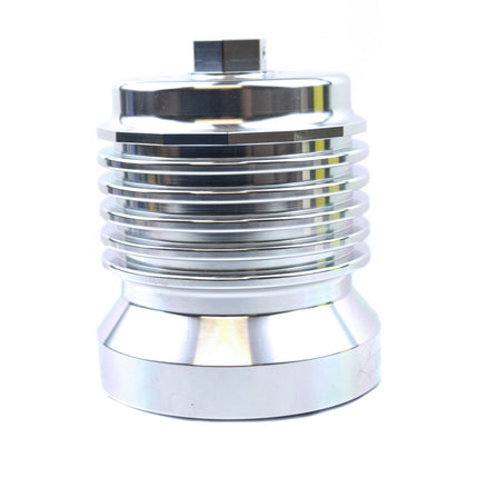 Oil Filter Spin On Silver, Pc Racing S/steel PCS4C, Reusable