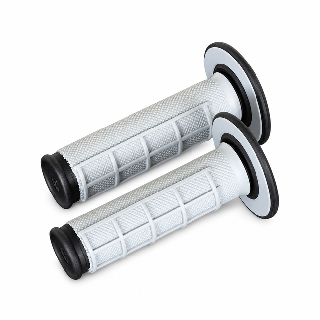 RENTHAL GRIPS DUAL 50/50 GY/BK, 22/25mm, Renthal G151
