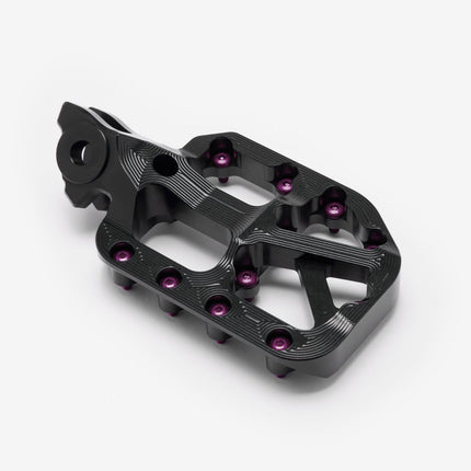 Full-E Charged Black Foot Peg Set for Light Bee / Talaria / Pro SS