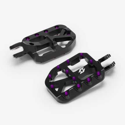 Full-E Charged Black Foot Peg Set for Light Bee / Talaria / Pro SS