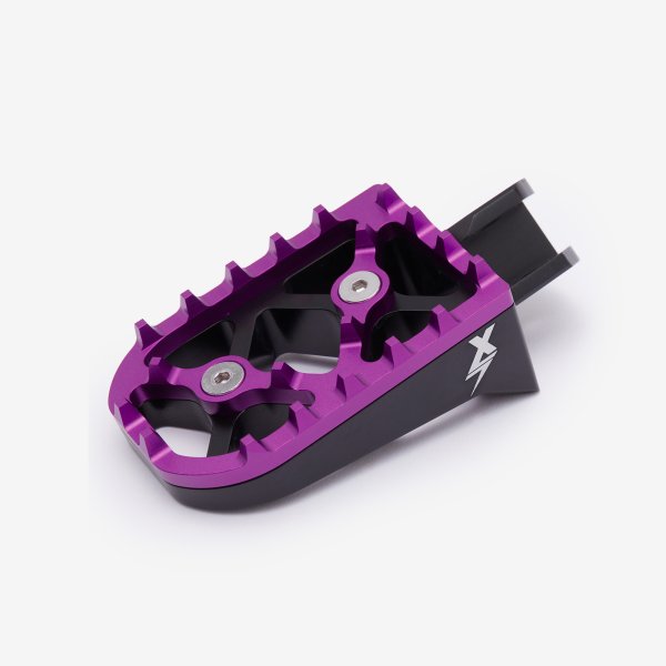 EBMX Premium Foot Peg And Brace Set for Light Bee Purple