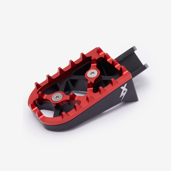 EBMX Premium Foot Peg And Brace Set for Light Bee Red