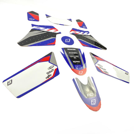 90-24 PW50 Dream 5 Blackbird, Decal Kit 2224AB