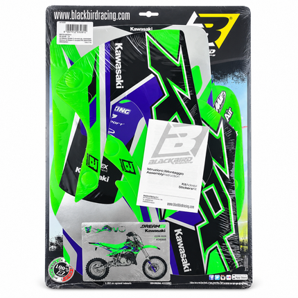 00-24 KX65 Dream 5 Chrome Efx Graphics, Blackbird 2404ABCRO