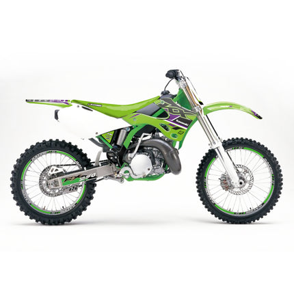 99-02 KX125/250 Dream 5 Graphics, Blackbird 2409AB