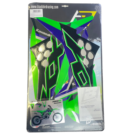 09-12 KXF250 Dream 5 Chrome Efx Graphics, Blackbird Decal Kit 2418ABCRO