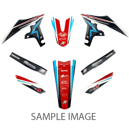 2024-25 Fantic 450 Xxf Dream 4, Blackbird Decal Kit, 2F03N