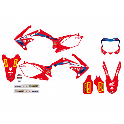 CRF250 CRF450 Honda Hrc, Blackbird 2142R23 Decal Kit