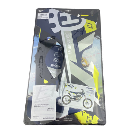 Husqvarna Fc/tc DREAM5 Chrome, Blackbird Decal Kit, 2616ABCRO