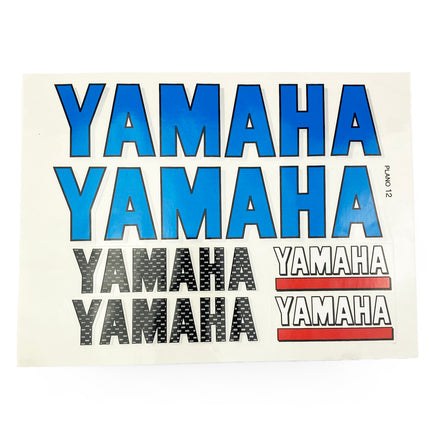 Sticker Sheet Yamaha Classic, Size. 230mm X 330mm, 122007496