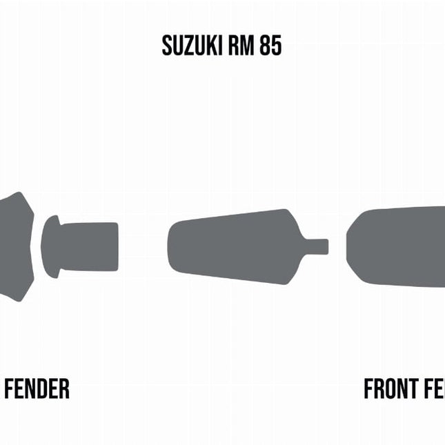 2002-2025 Suzuki RM 85 Anti-mud Foam Set, Twin Air 177767302