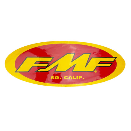 23-Inch Oval Exhaust Sticker Pack of 10 - FMF 012495