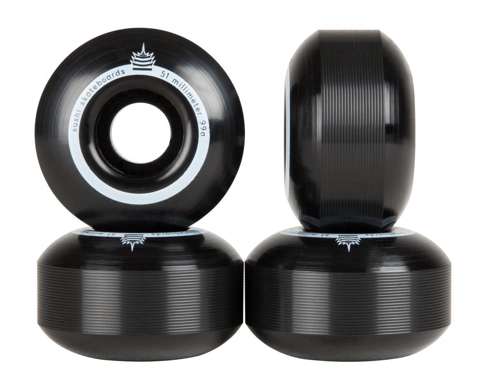 Sushi Wheels Pagoda Team V2 Black 51mm