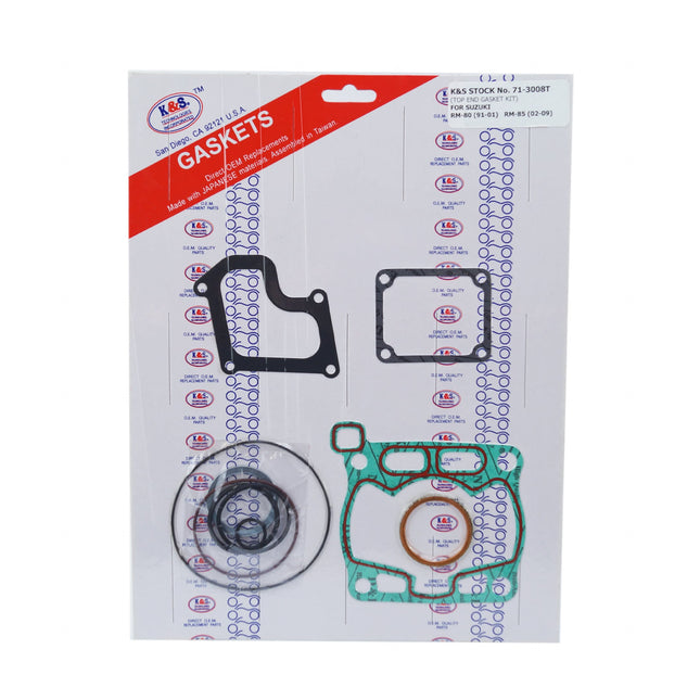 Gasket Top Set 02-07 RM85, K&s 71-3008T