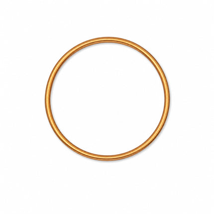 EXHAUST GASKET 49.5x55x2.5 COP, copper 56-406