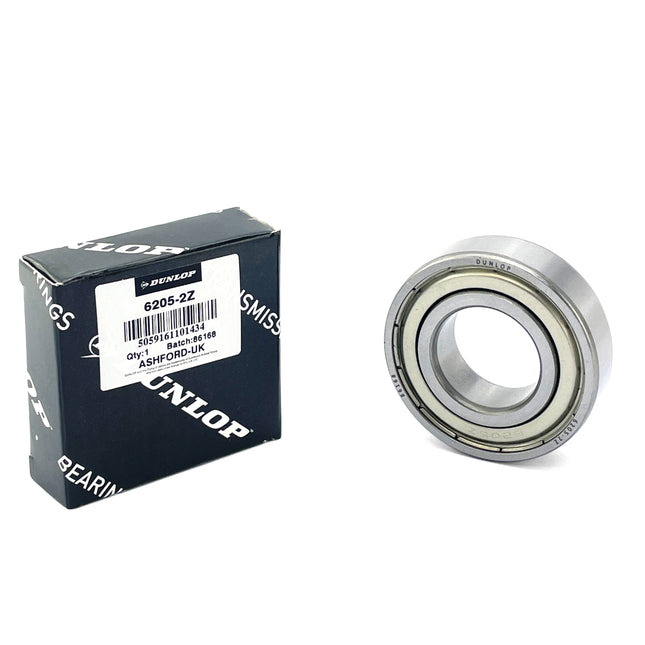 Bearing 6205 2Z Dunlop 25x52x15 Size Shell Sealed Each 9-12-1001-1