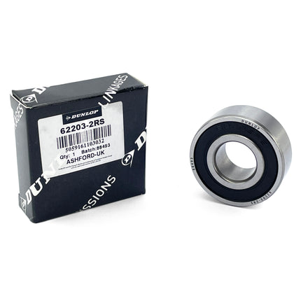 Bearing 62203 2RS Dunlop 17x40x16 Sealed Each