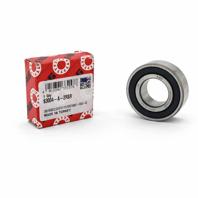 Bearing 63004 2RS Fag 20x42x16 Size Sealed Each