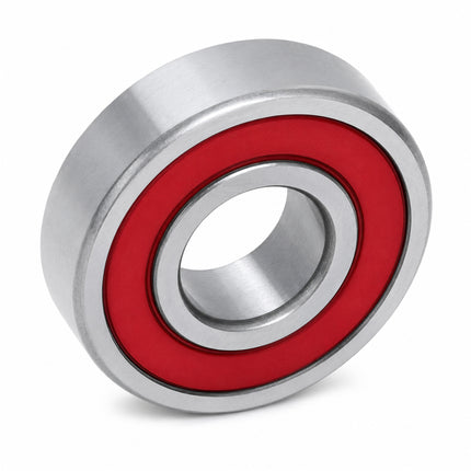 Bearing 608 2RS C3 Allballs 8x22x7 Rda, 608-2RDA Red Rubber Sealed Each