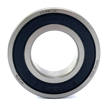 Bearing 60/22 2RS Dunlop Sealed, 22x44x12 Each
