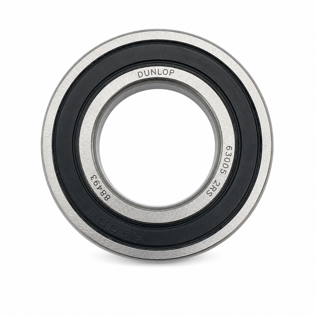 Bearing 63005 2RS Dunlop 25x47x16 Size Sealed Each