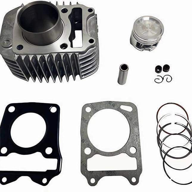 Cylinder Kit 52.40mm Silver Piston Ring Gasket Top End Rebuild Kit 2014-2021 Honda Grom MSX125