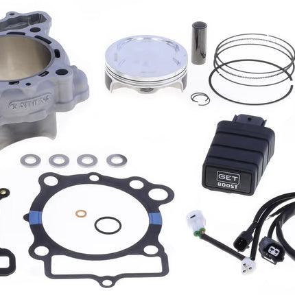 CYLINDER FULL KIT BIG BORE 85mm KX250 2023-24, ATHENA P400250100030 300cc (Piston included)
