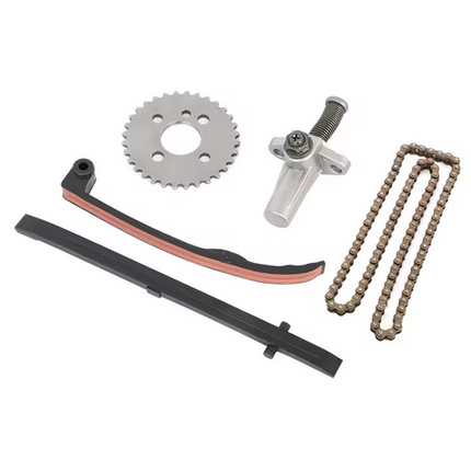 Cam Chain & Guides & Adjuster & Sprocket 5pcs Kit 1994-2018 Suzuki DR-Z125 12760-44A00
