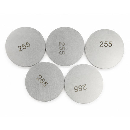 Valve Shim 2.55 29.5mm PK/5 K&L 13-7668