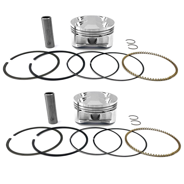 Piston Kit SET-2 Ducati 916, JE-130590, Bore 96.00, OS+2mm, Road, Street