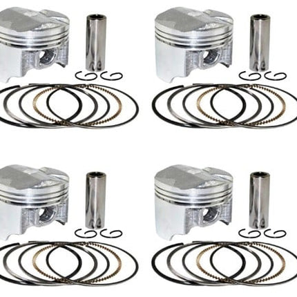 Piston Kit Set Of 4 56.00mm CB400 Honda CB-1 CB1 Cb 1 CB400SF Vtec 400 I Ii Iii Iv NC31 NC36 NC39